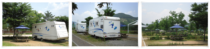 자라섬 오토캠핑장